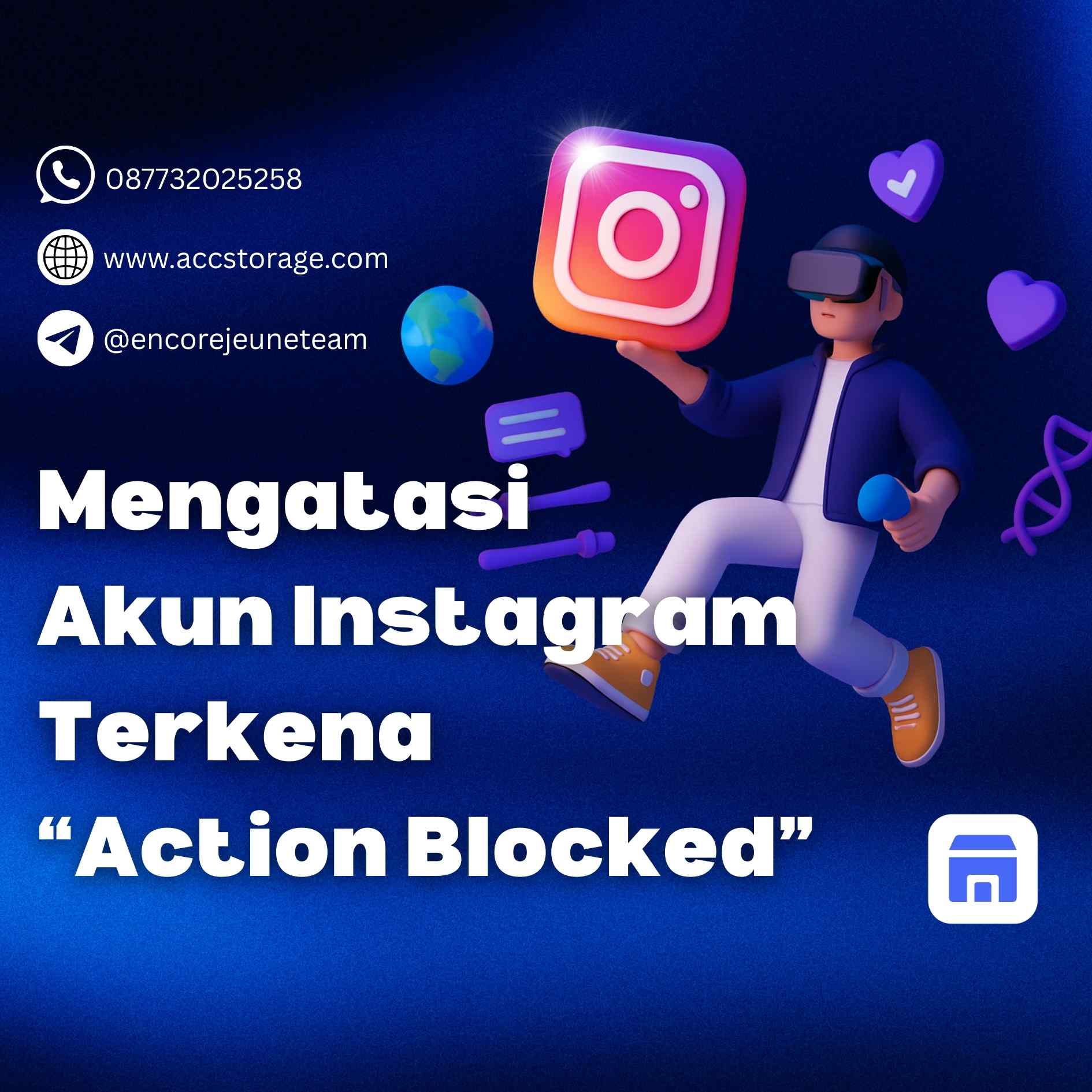 Cara Mengatasi Akun Instagram Baru yang Kena Action Block