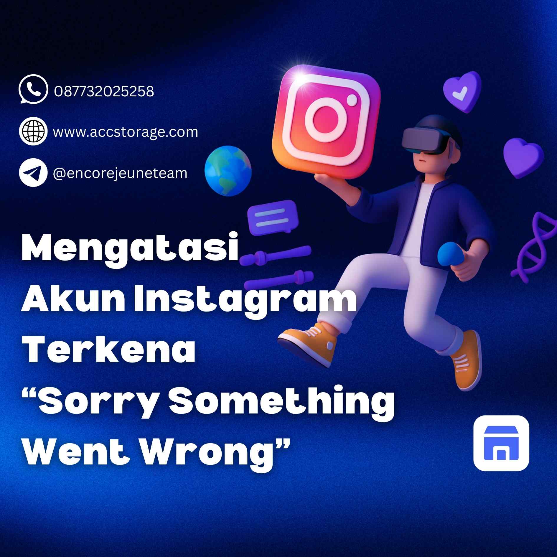 Cara Mengatasi Error “Something Went Wrong” Saat Posting di Instagram