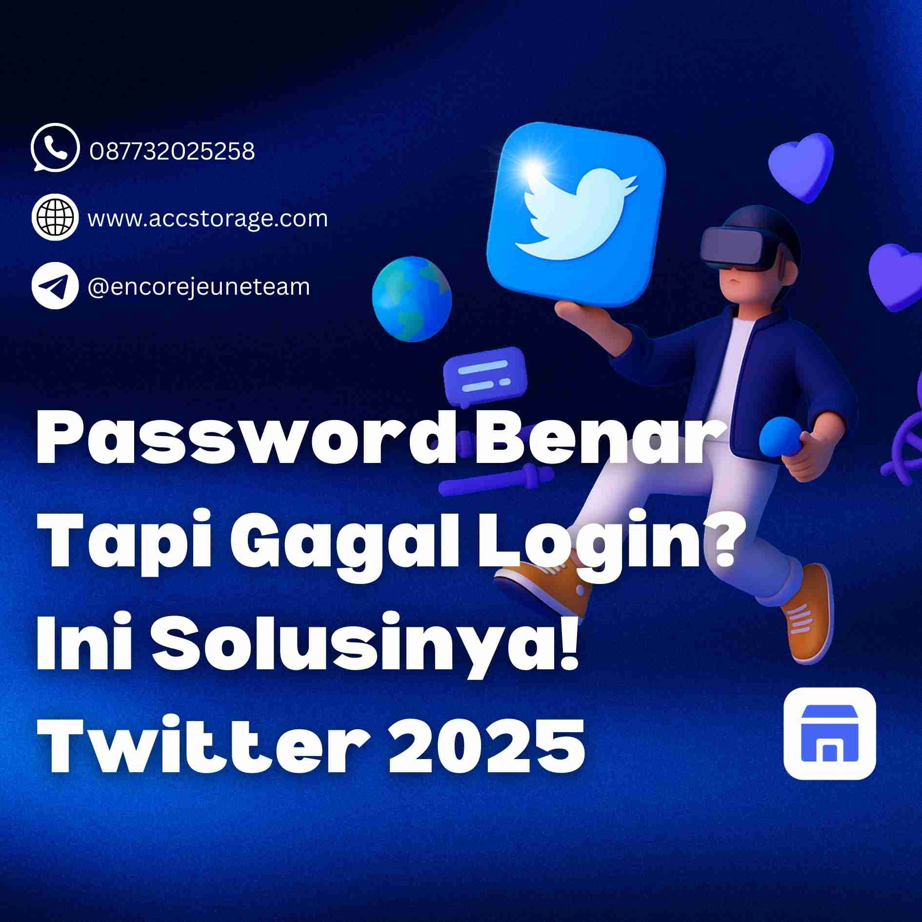 Cara Atasi Gagal Login Akun Twitter di PC & HP (Password Salah)