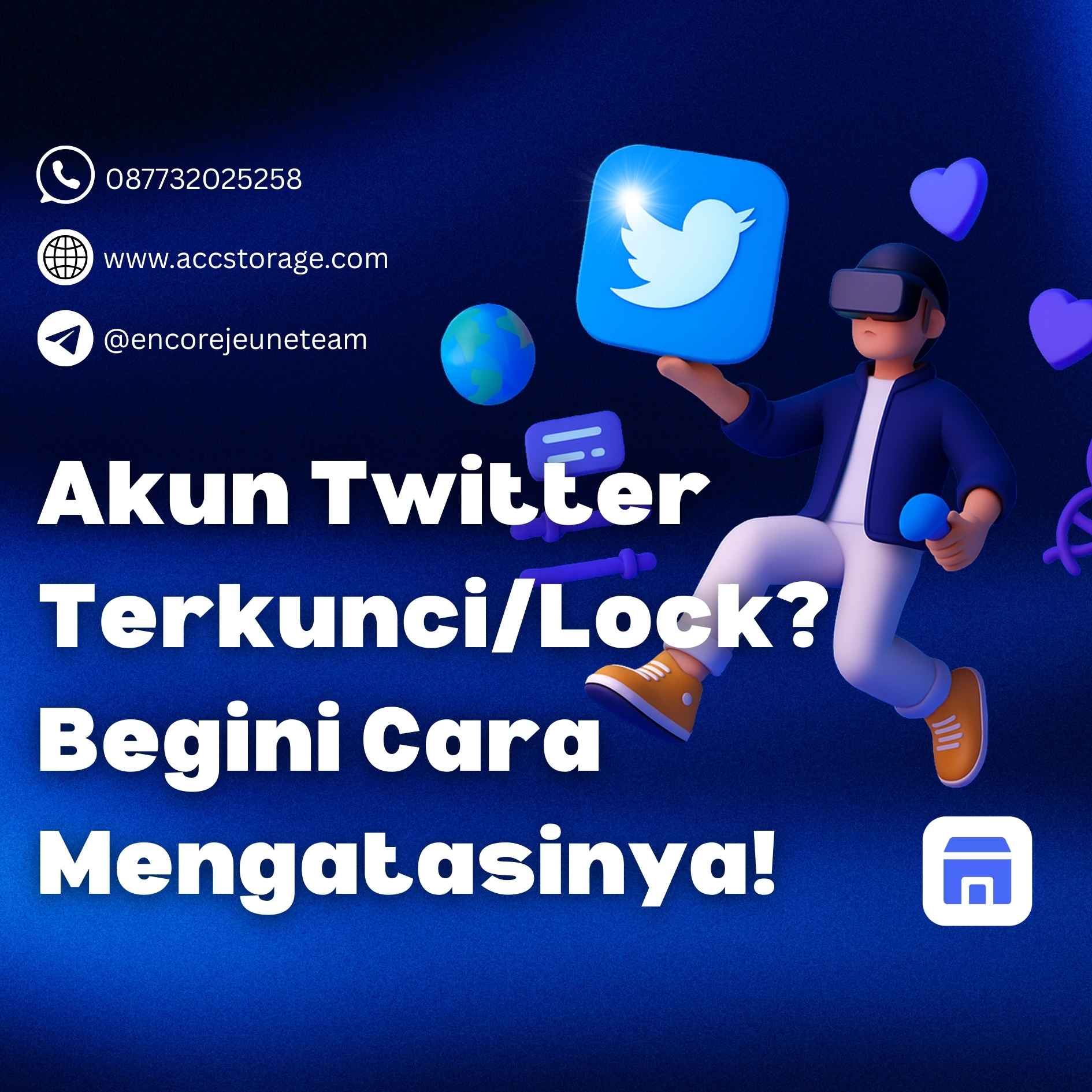 “Your Account has been Locked” di Twitter? Solusi Cepat & Aman