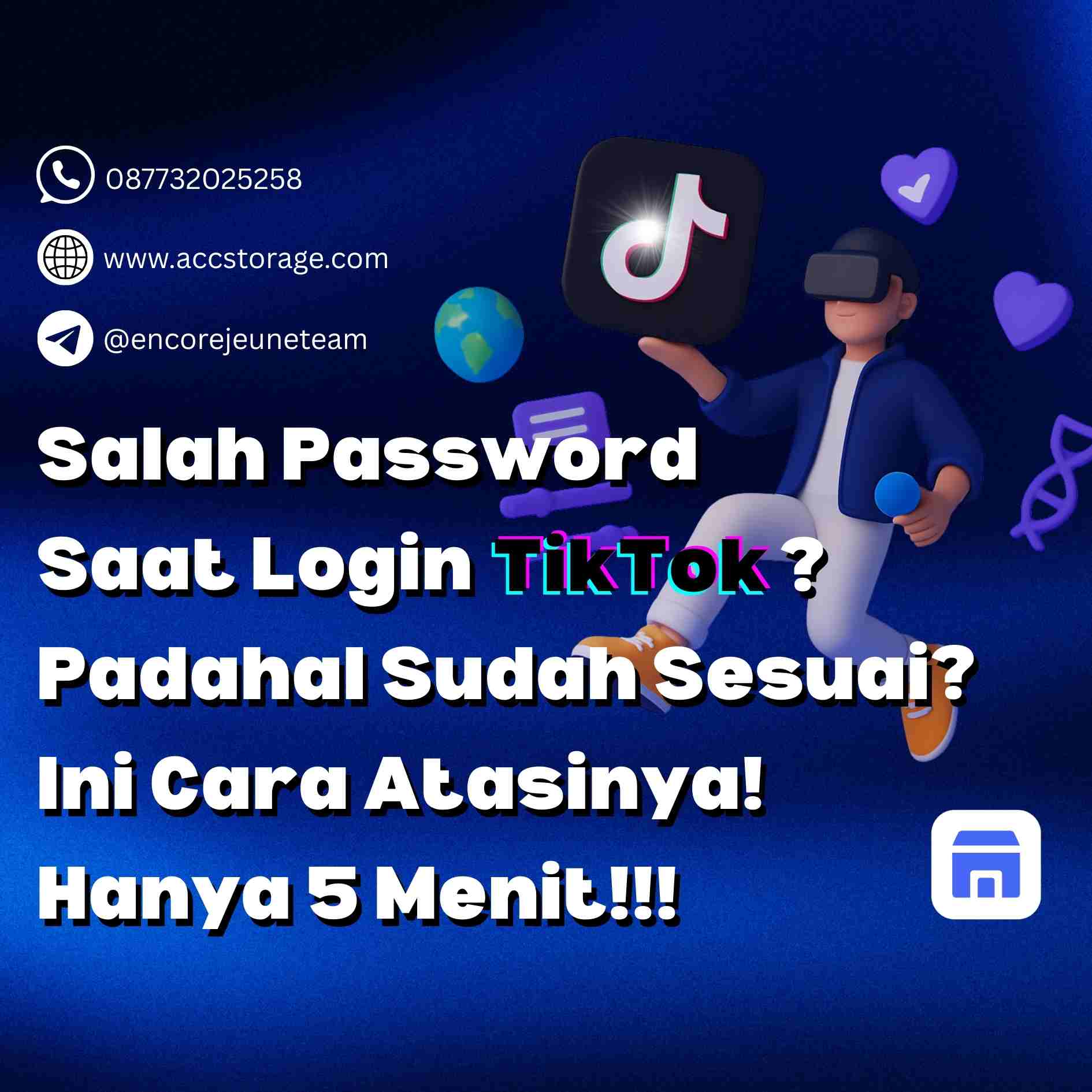 Tidak Bisa Login TikTok di HP & PC Karena Password Salah? Ini Solusinya