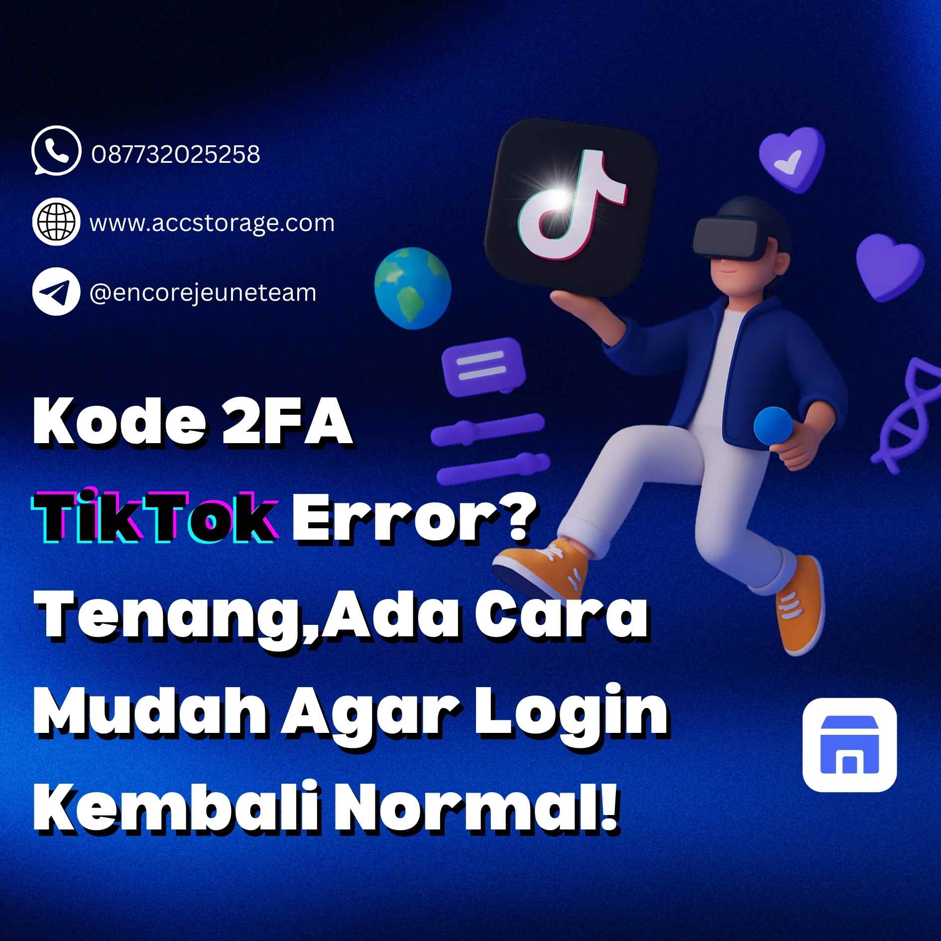 Cara Mengatasi Kode 2FA Yang Gagal Saat Login di Tiktok