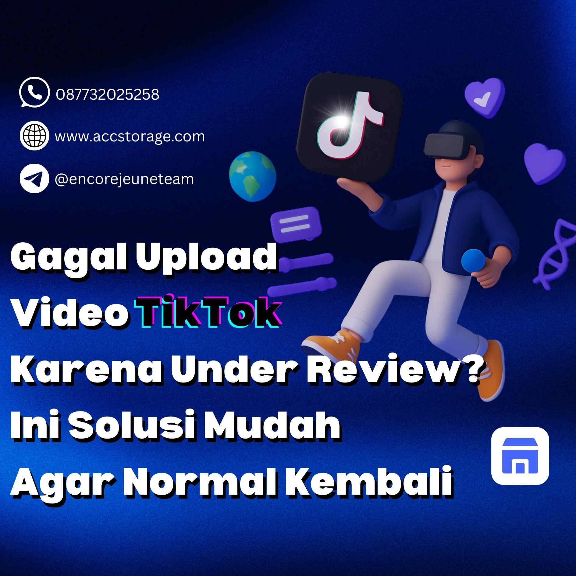 TikTok Upload Video Gagal? Ini Cara Mengatasi “Video Under Review” Lama