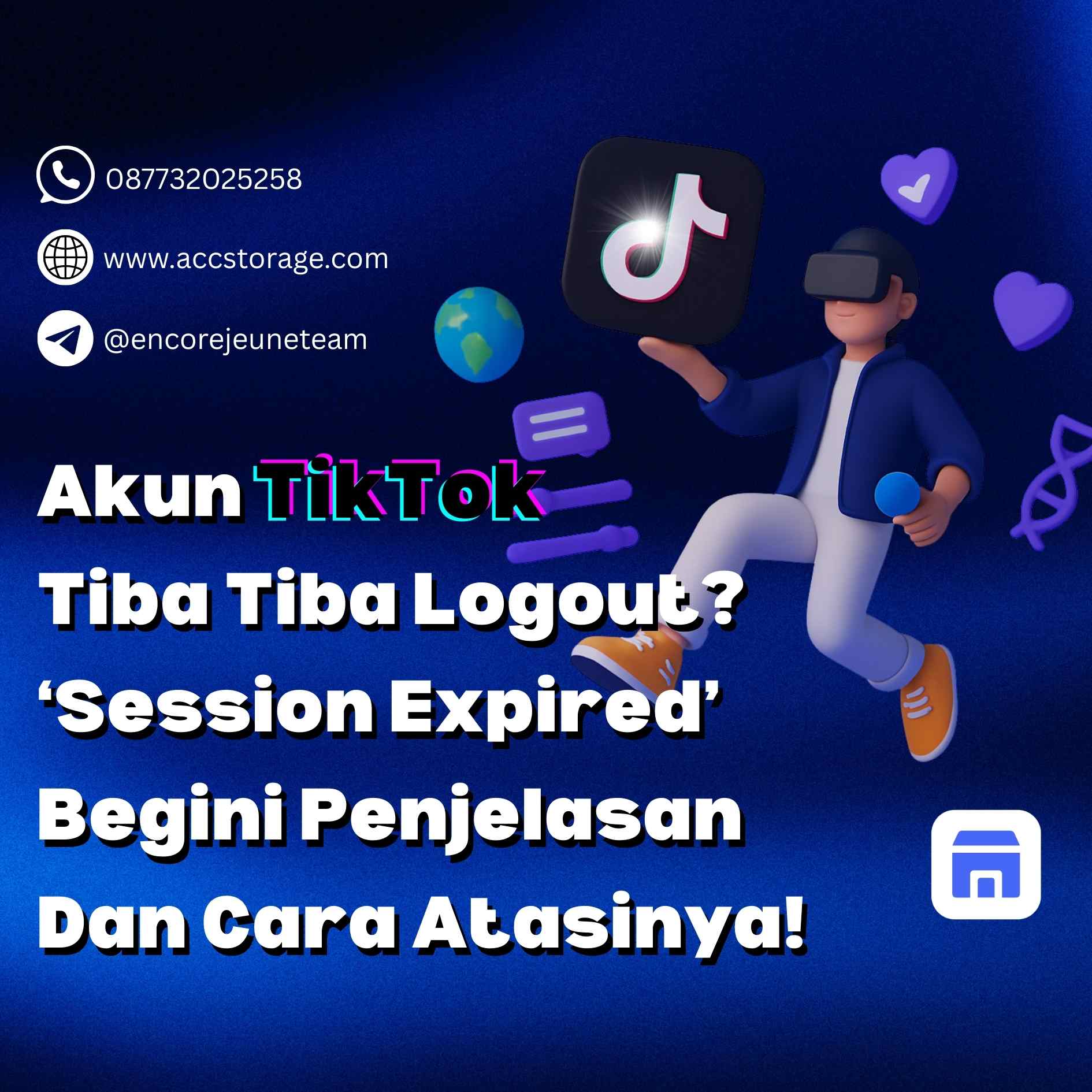 Cara Mengatasi Akun TikTok Logout Sendiri atau Muncul Error "Session Expired"