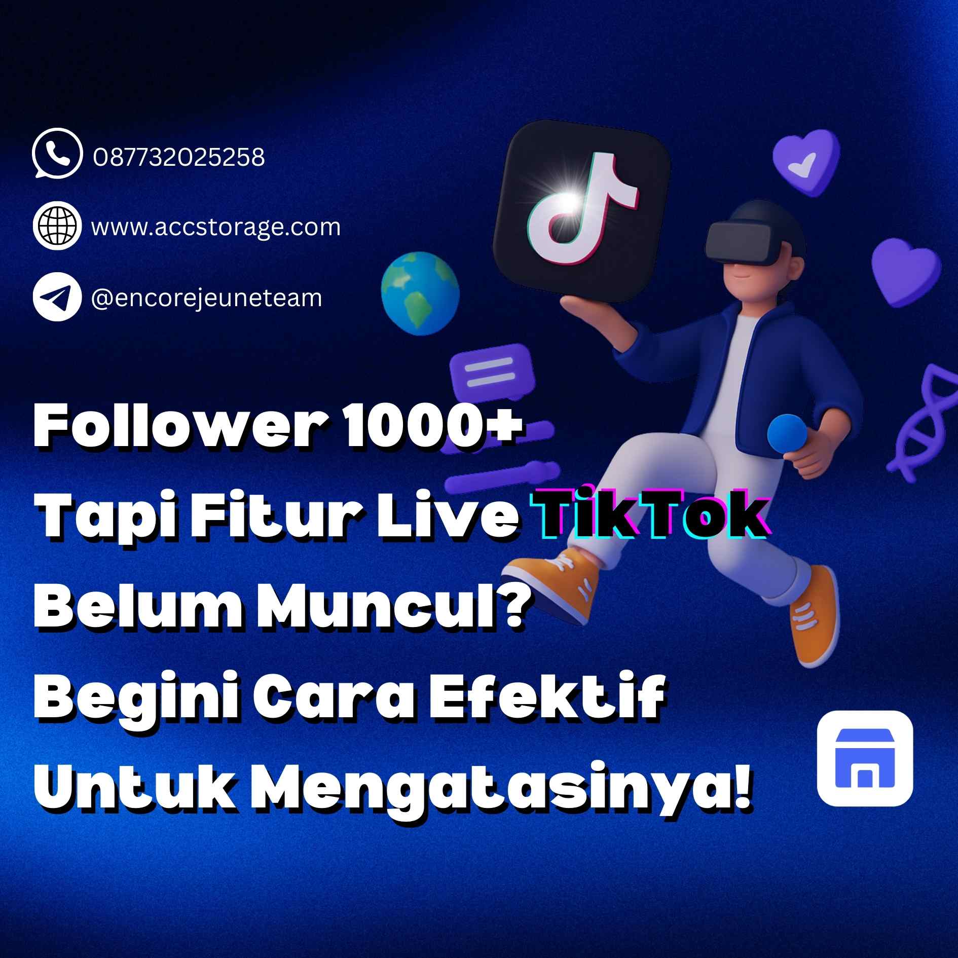 Kenapa Live TikTok Tidak Muncul Padahal Sudah 1000 Followers?