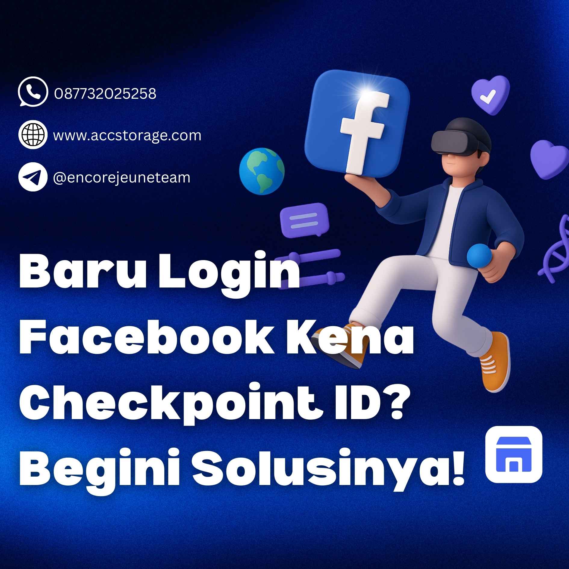 Akun Facebook Baru Langsung Checkpoint ID? Cara Aman Hindari Verifikasi KTP & Wajah