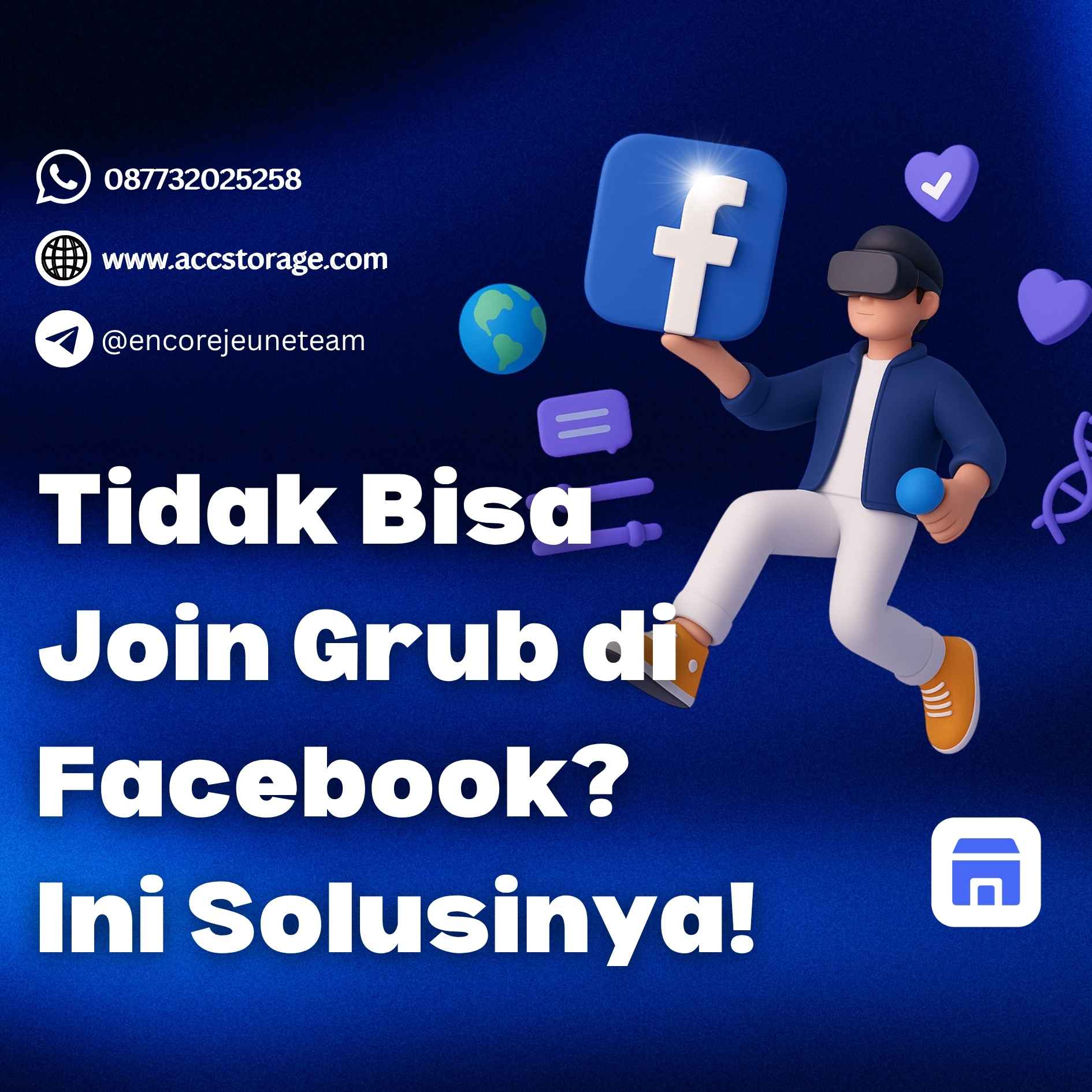 Akun Facebook Tidak Bisa Join Grup? Berikut Penyebab & Solusinya