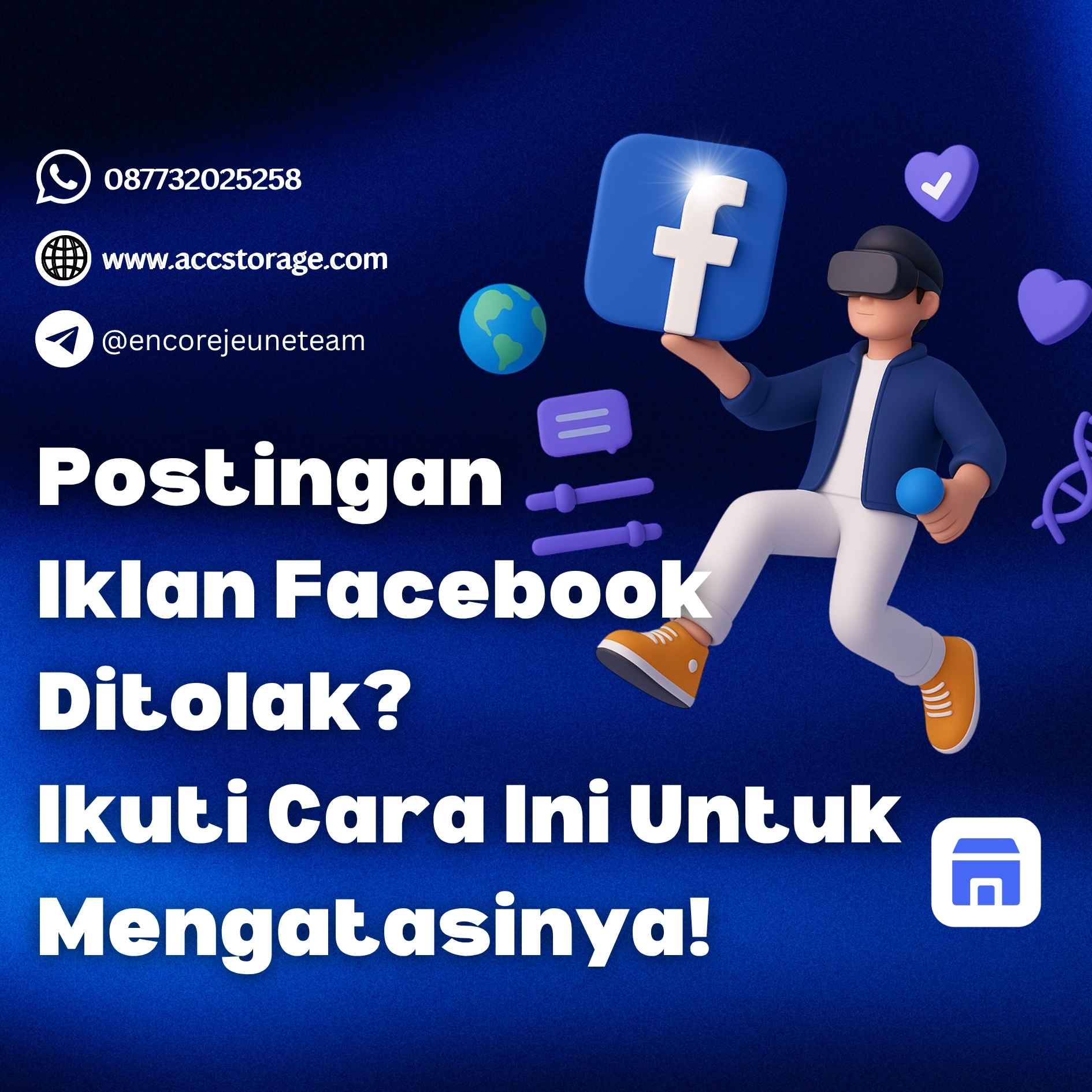 Cara Mengatasi Postingan Iklan Facebook yang Ditolak Policy Violation (Padahal Konten Aman)