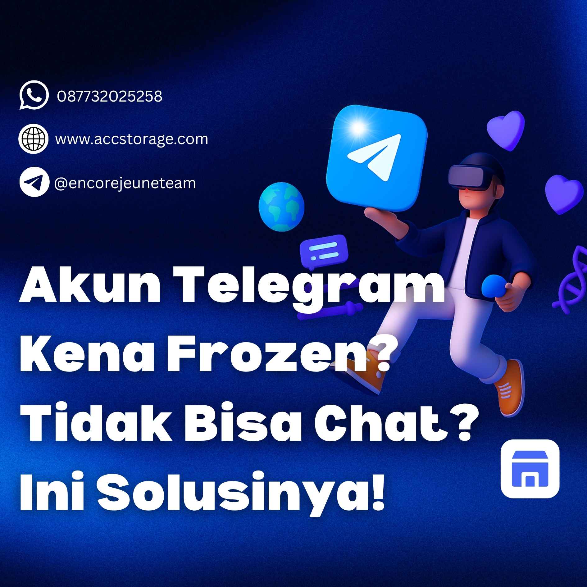 Cara Mengatasi Akun Telegram Terkena Frozen atau Dibekukan (Tidak Bisa Digunakan)